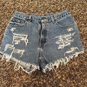 levi’s Distressed Denim Women's Shorts